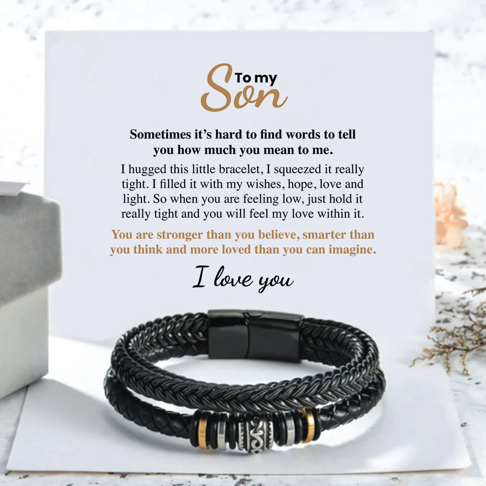 To my Son - I love you