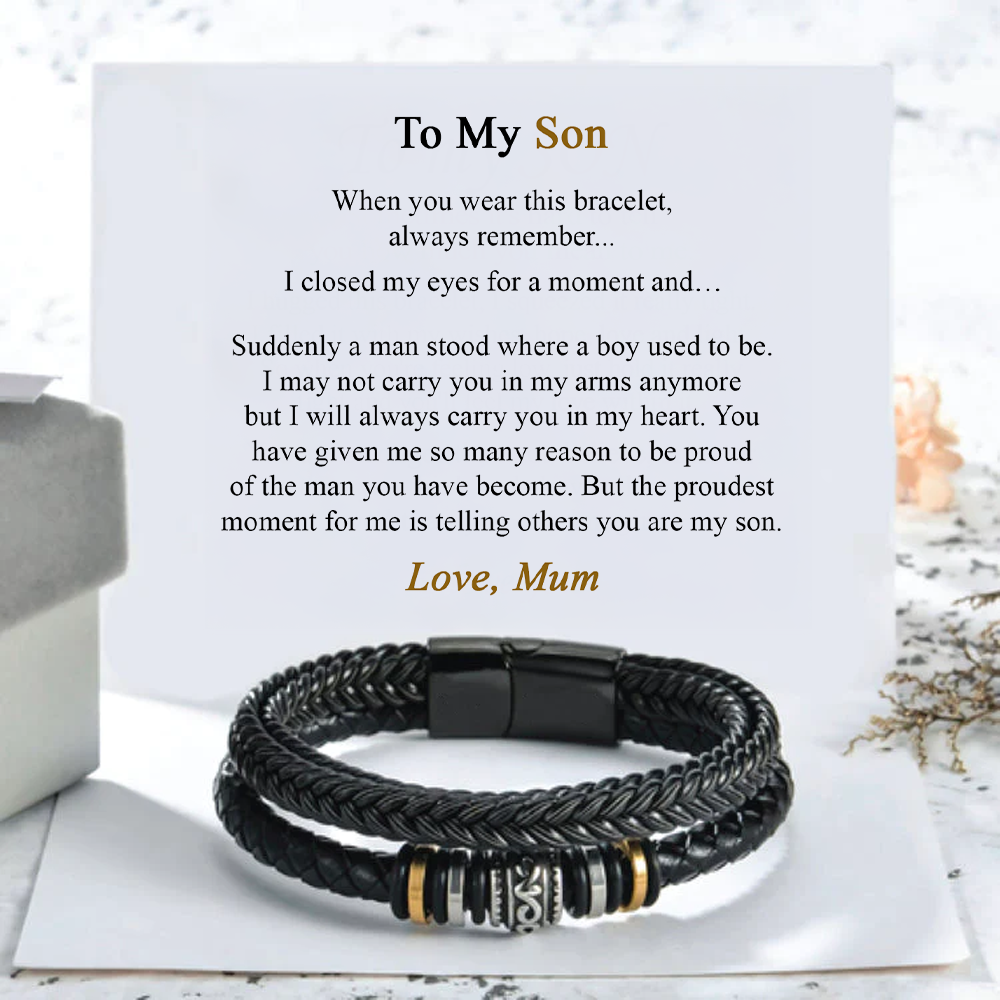 To My Son - I’m so Proud of You - Love, Mum