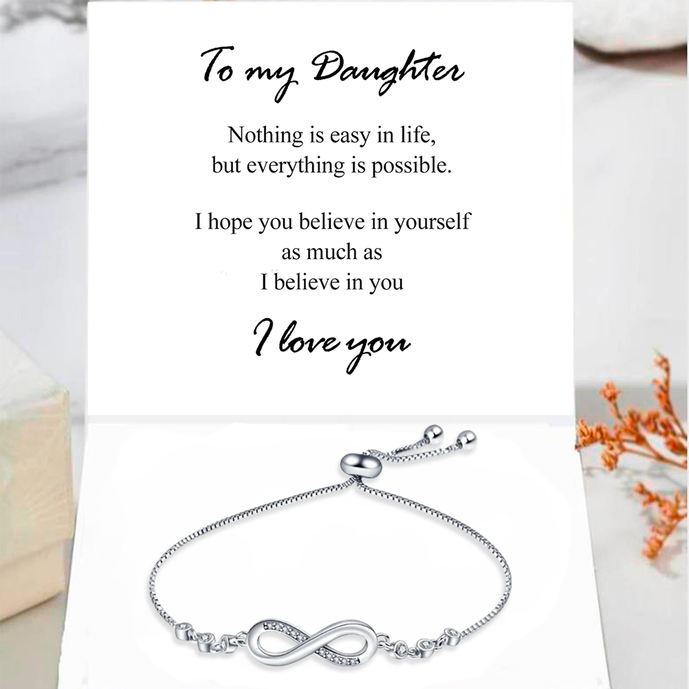 To my Daughter - Infinity bracelet