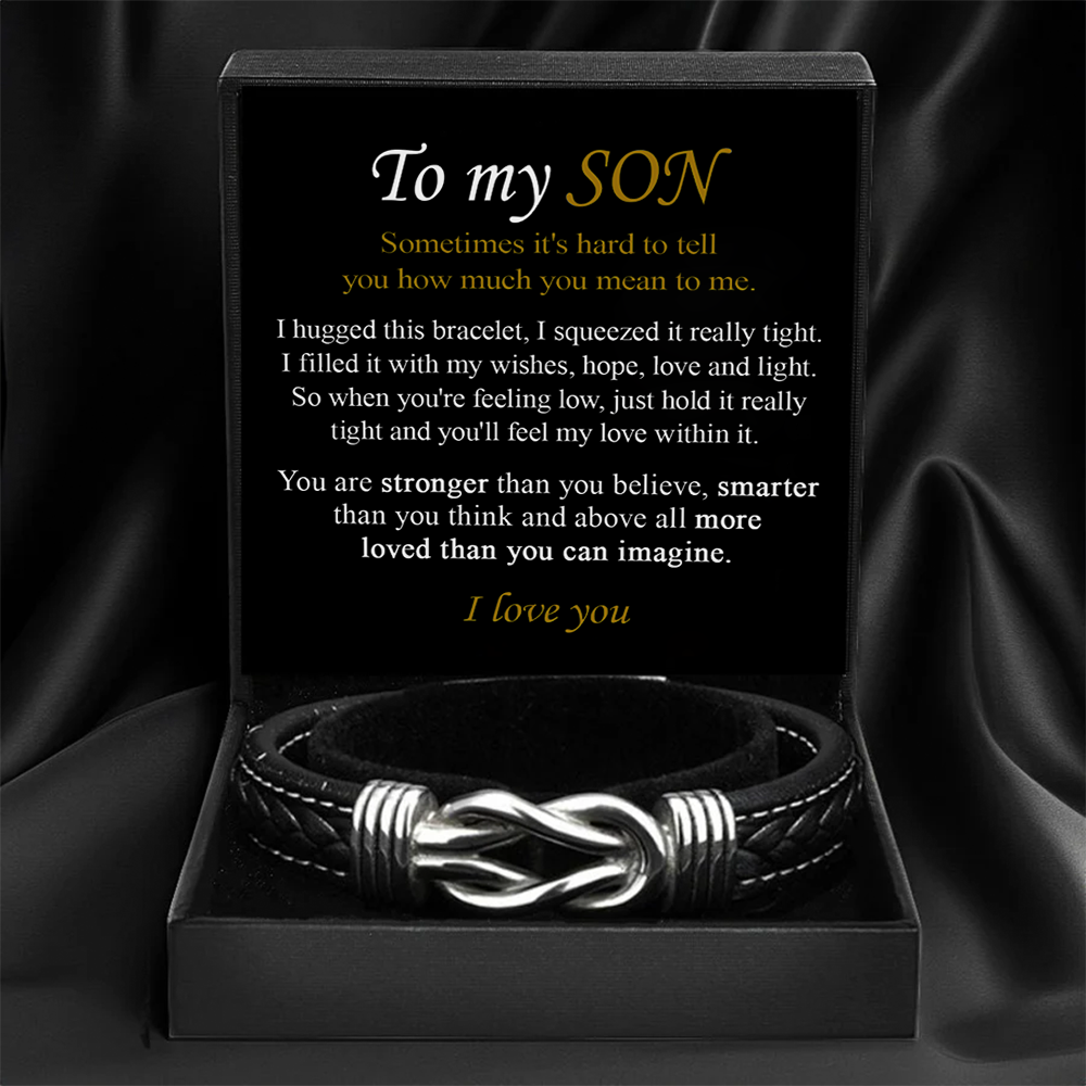To my Son - Knot bracelet