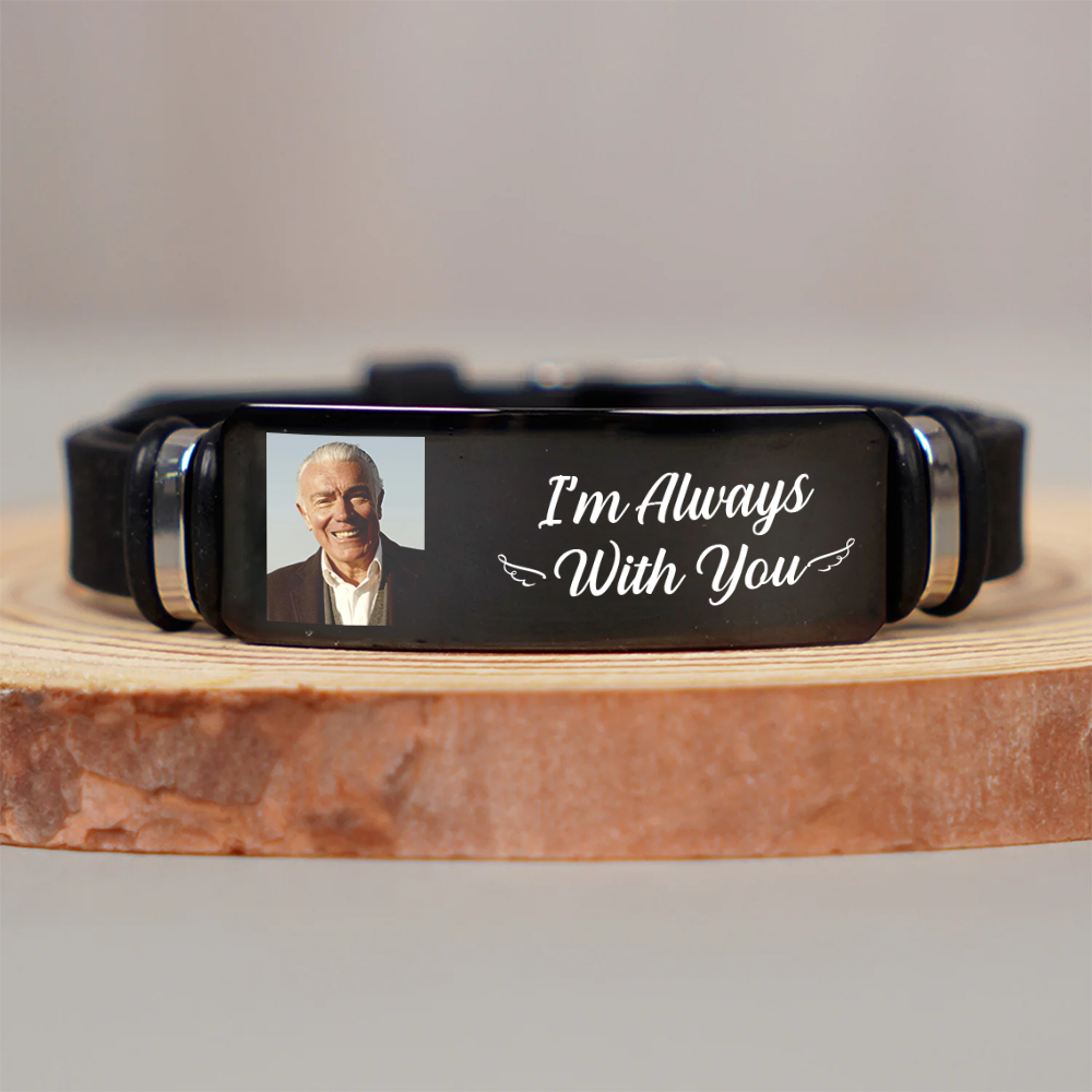 I’m always with you - Photo bracelet