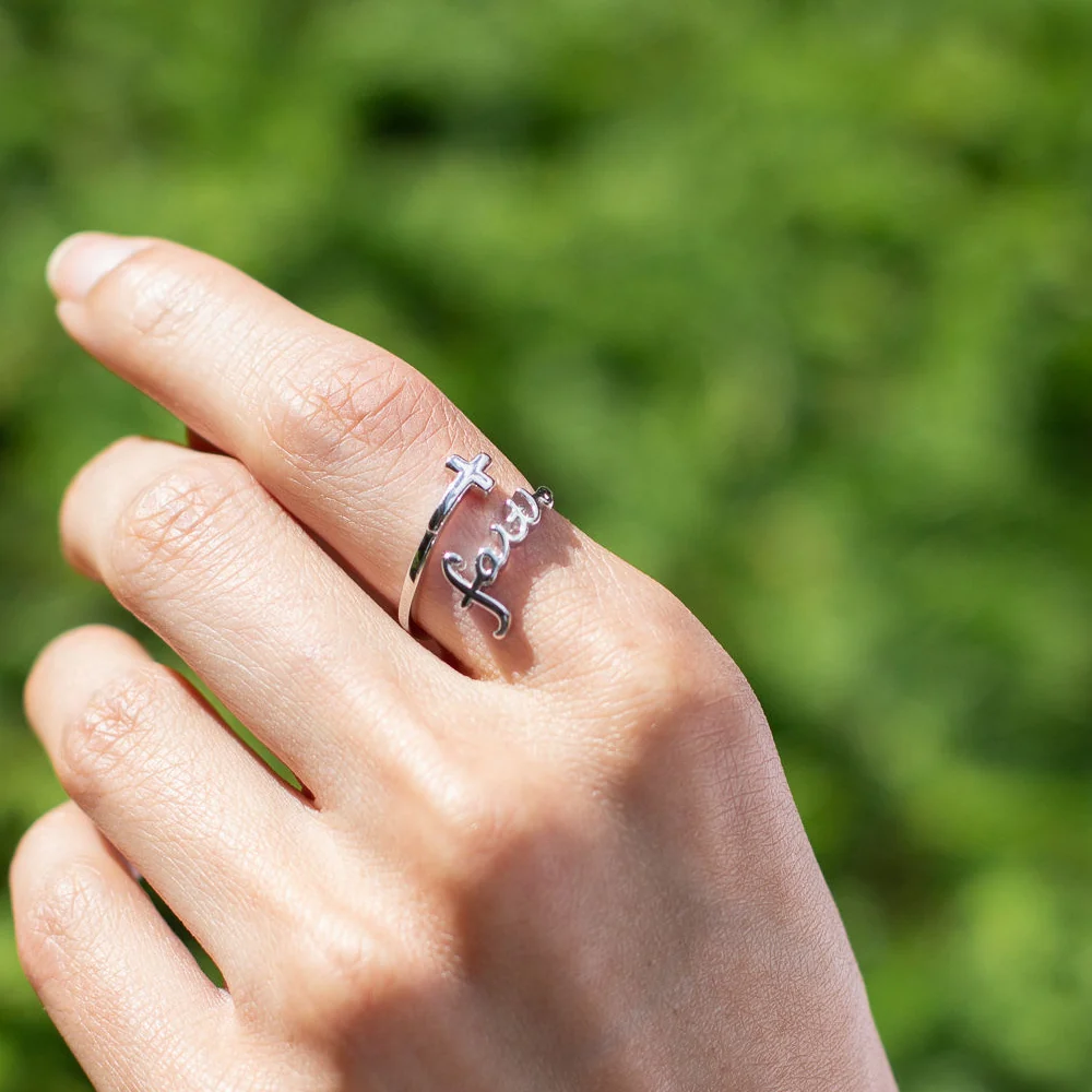 To my Daughter - Faith Ring
