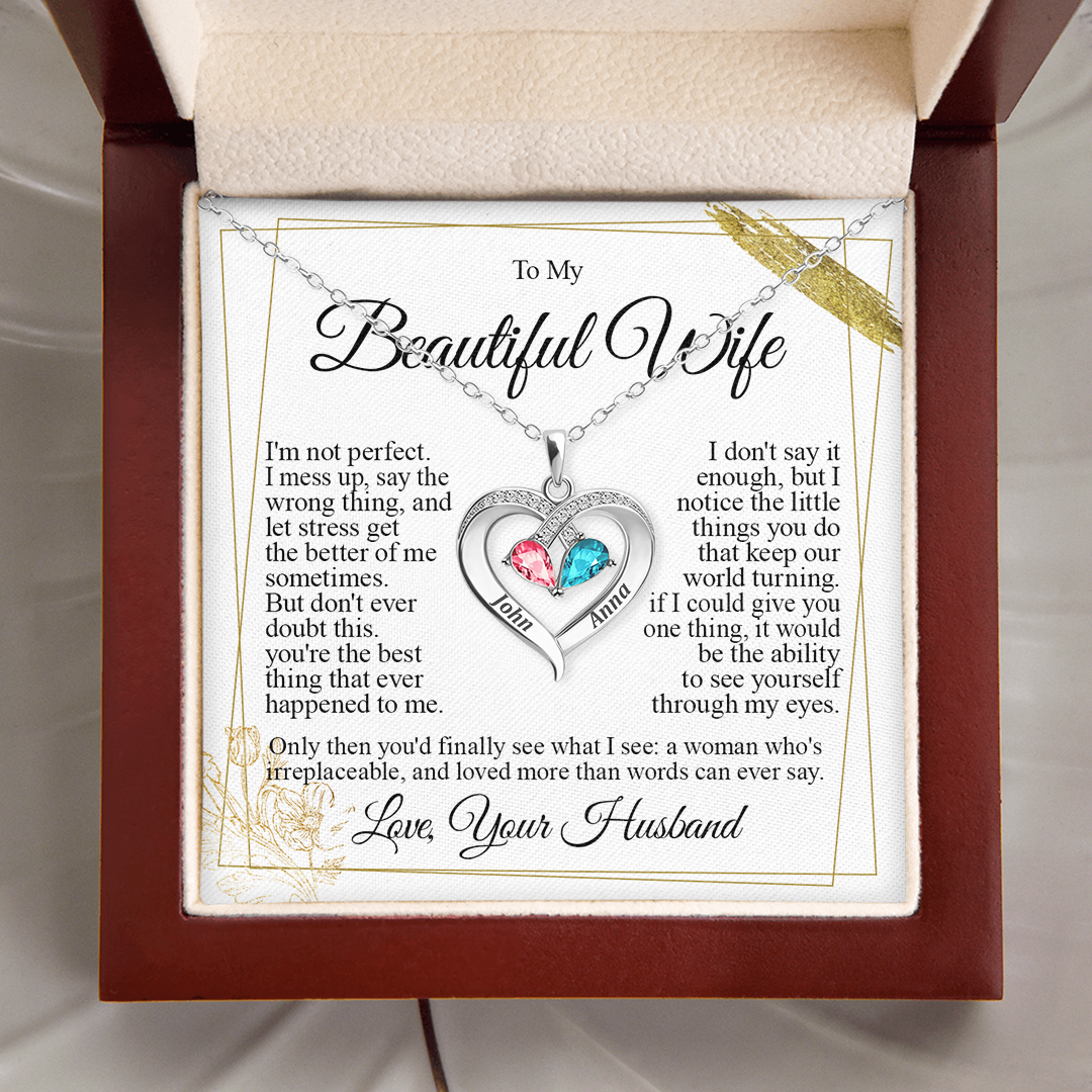 To my Wife - Forever Love Necklace
