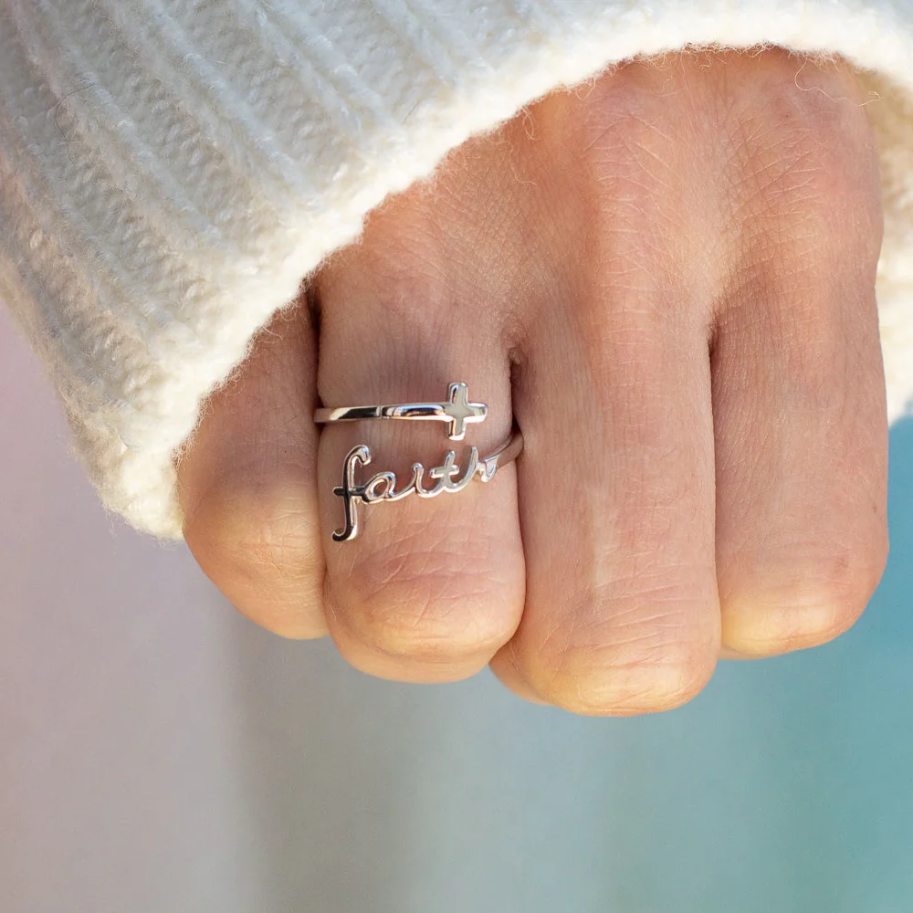 To my Daughter - Faith Ring