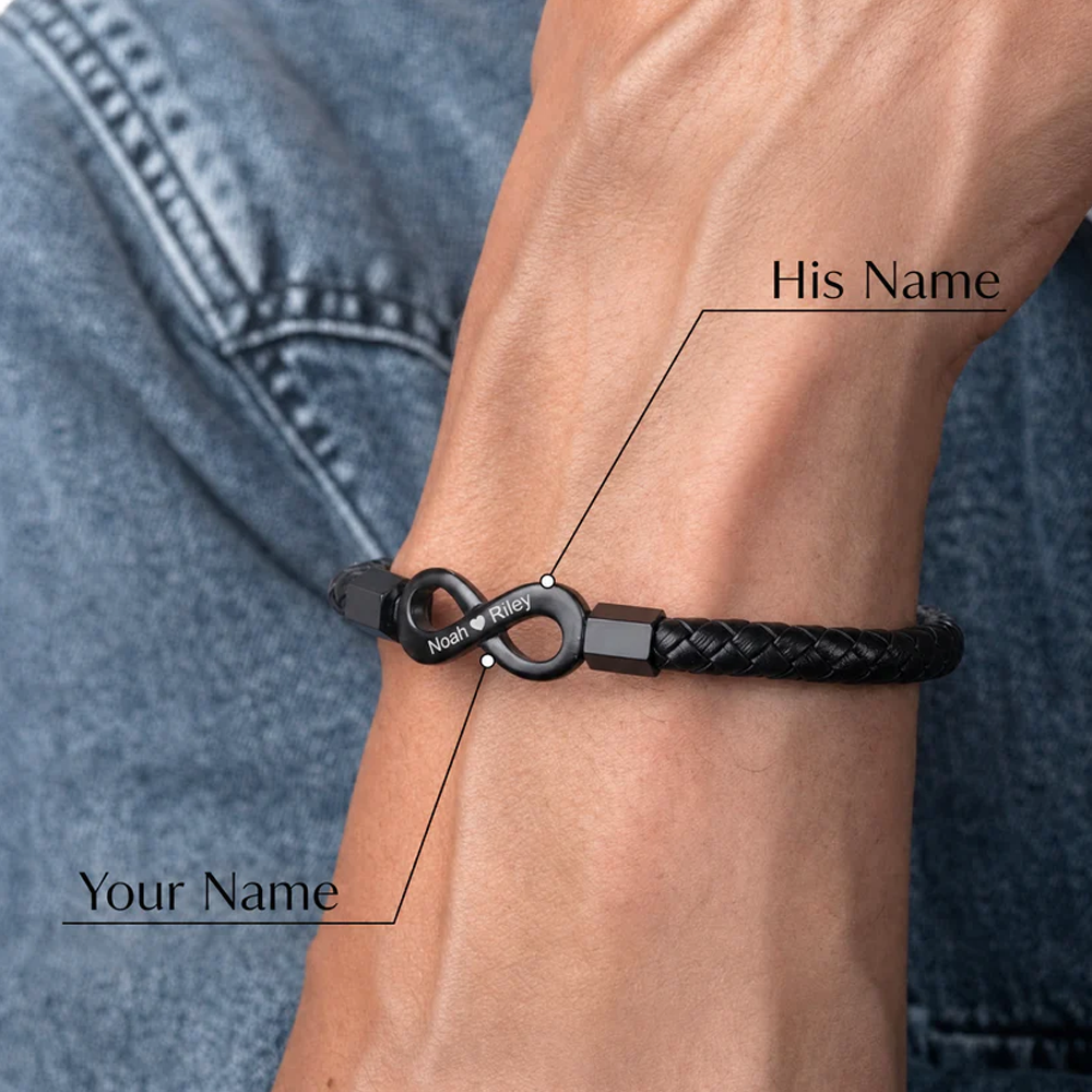 To My Husband – Forever Love Infinity Bracelet