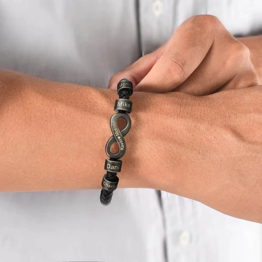 To My Husband – Personalized Family Bracelet