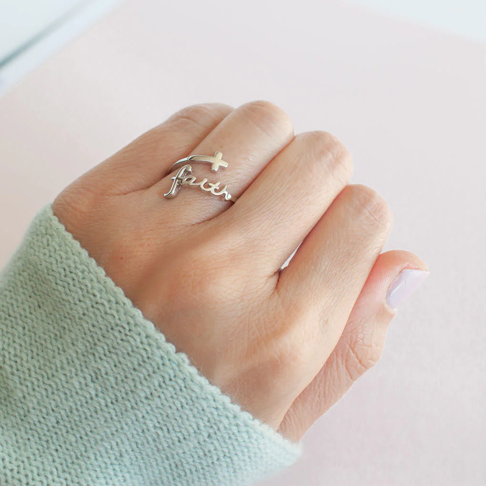 To my Daughter - Faith Ring