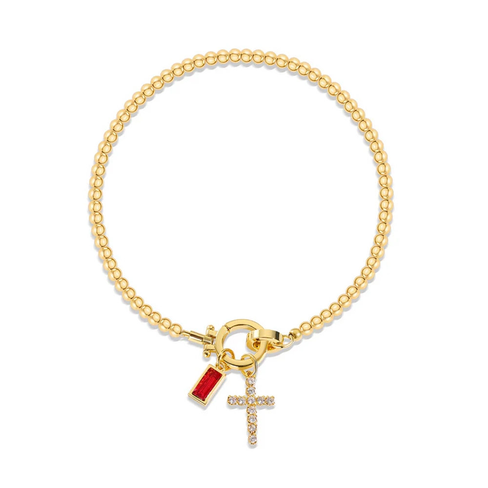 To My Daughter - Cross Faith Bracelet