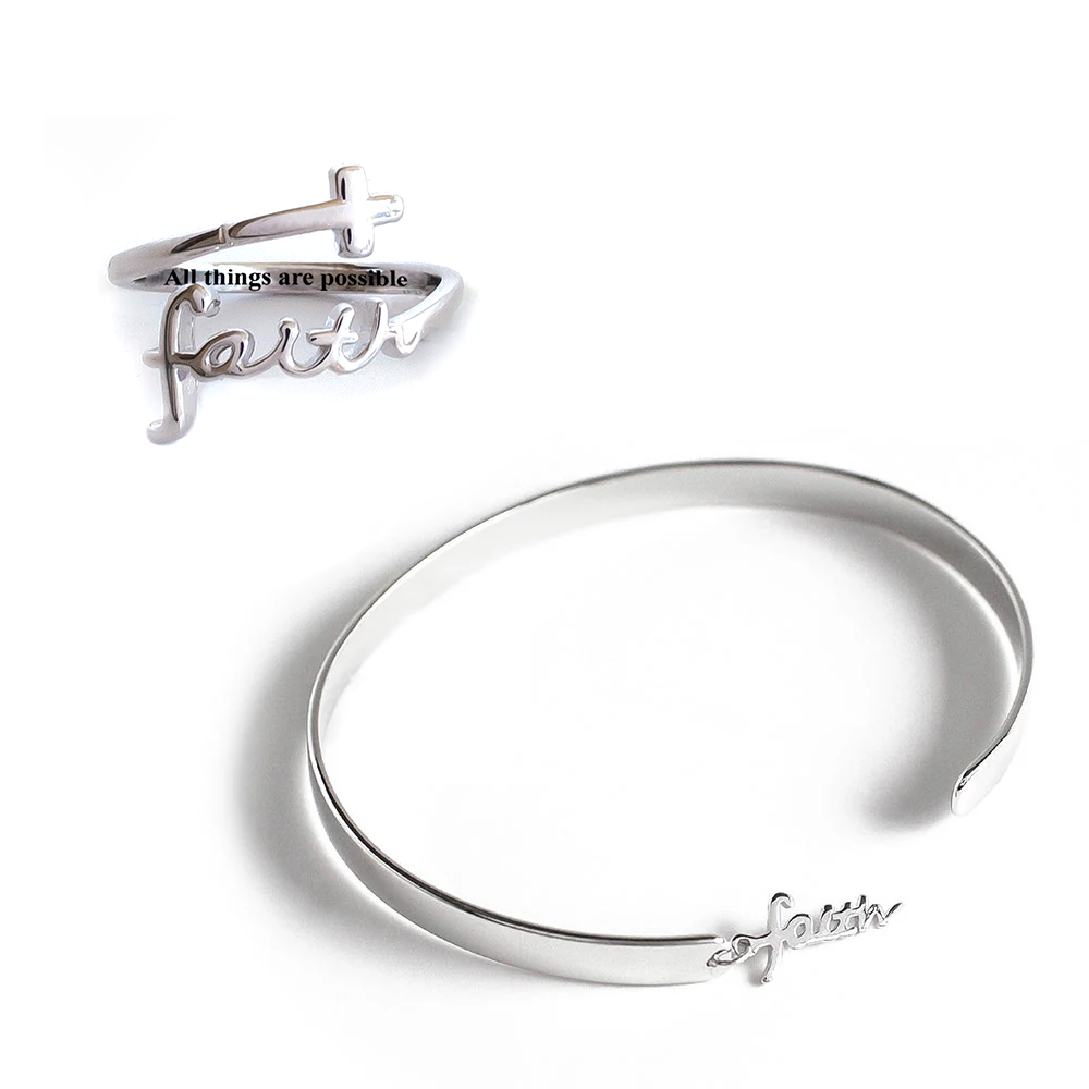 To my Daughter - Faith Ring
