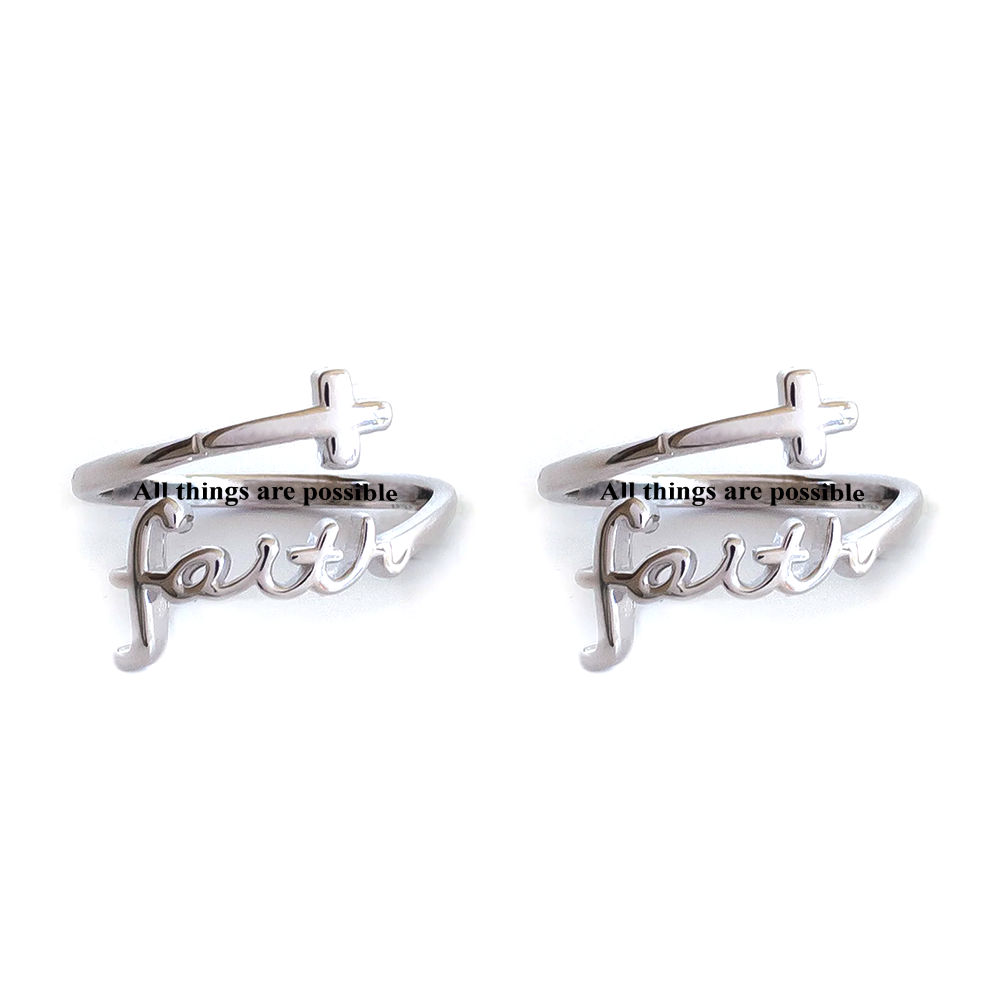 To my Daughter - Faith Ring